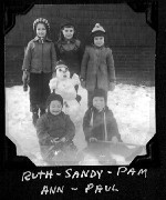 D053- Ruth Bennet McDougal Dorrough; Sandy Haydock; Pam Poole; Ann Bennett; Paul